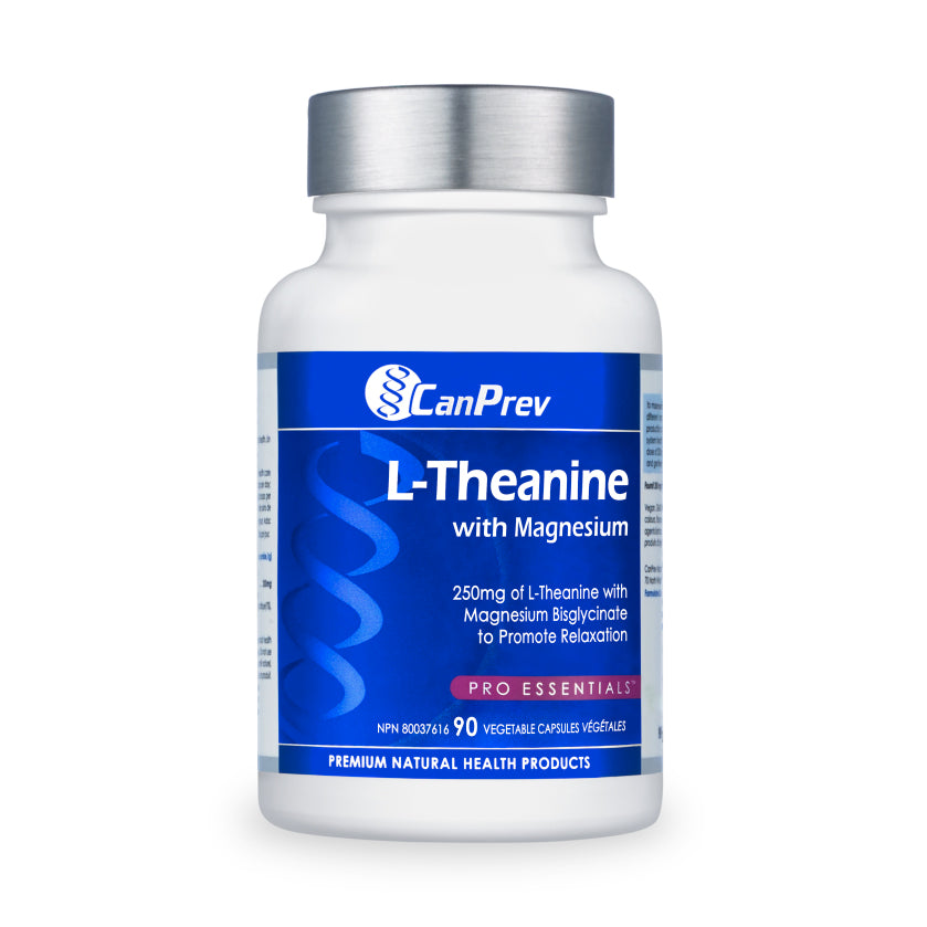 L-Théanine avec magnésium - CanPrev - 90 capsules